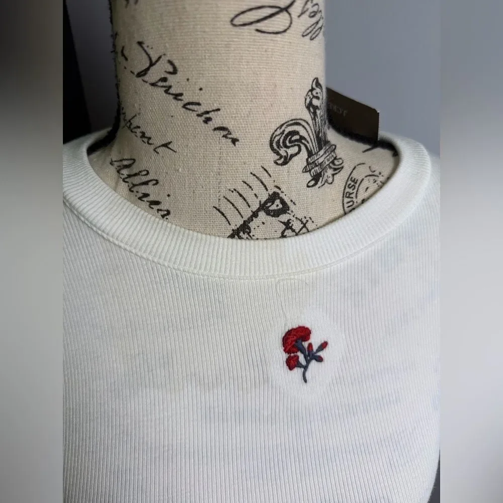 J.Crew Rouje X J.Crew Fleur T-shirt NWT Size XXS